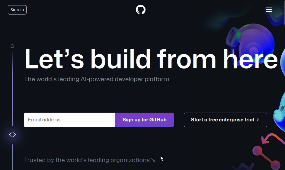 [GitHub]'s home page